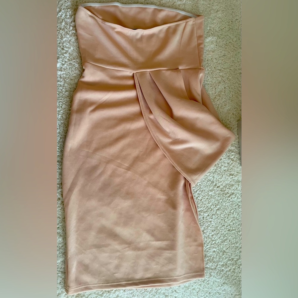 Strapless dress beige size X large